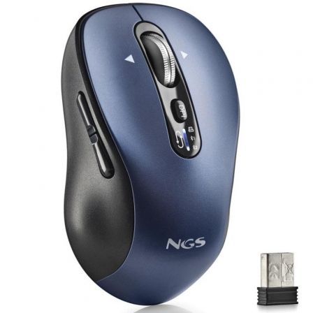 NGS Infinity-RB Ratón Inalámbrico Multidispositivo Azul